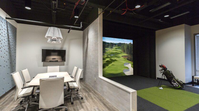 OfficeKey DT Golf simulator